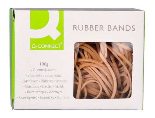 Elasticos q-connect 100 gr 100x3 mm numero 34 , Q-connect , 154522 , 5705831106673